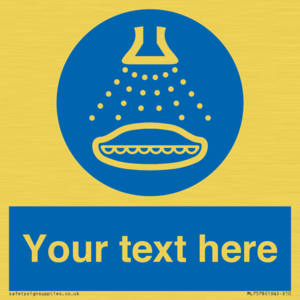 Custom start water spray in launch sequence